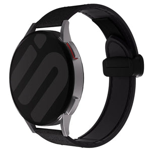 Correa cuero con hebilla Amazfit Balance 2 (negro)
