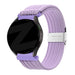 Bandz Bracelet nylon tressé Samsung Galaxy Watch FE (violet clair)