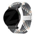 Bandz Huawei Watch GT 3 42mm Woven Nylon Strap (Black Mix)