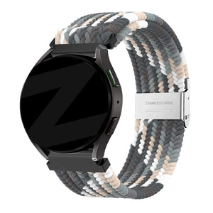 Bandz Oozoo Smartwatch 20mm Woven Nylon Strap (Slate)
