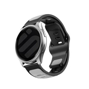 Amazfit Bip U (Pro) Outdoor Duo Silicone Strap (Grey/Black)