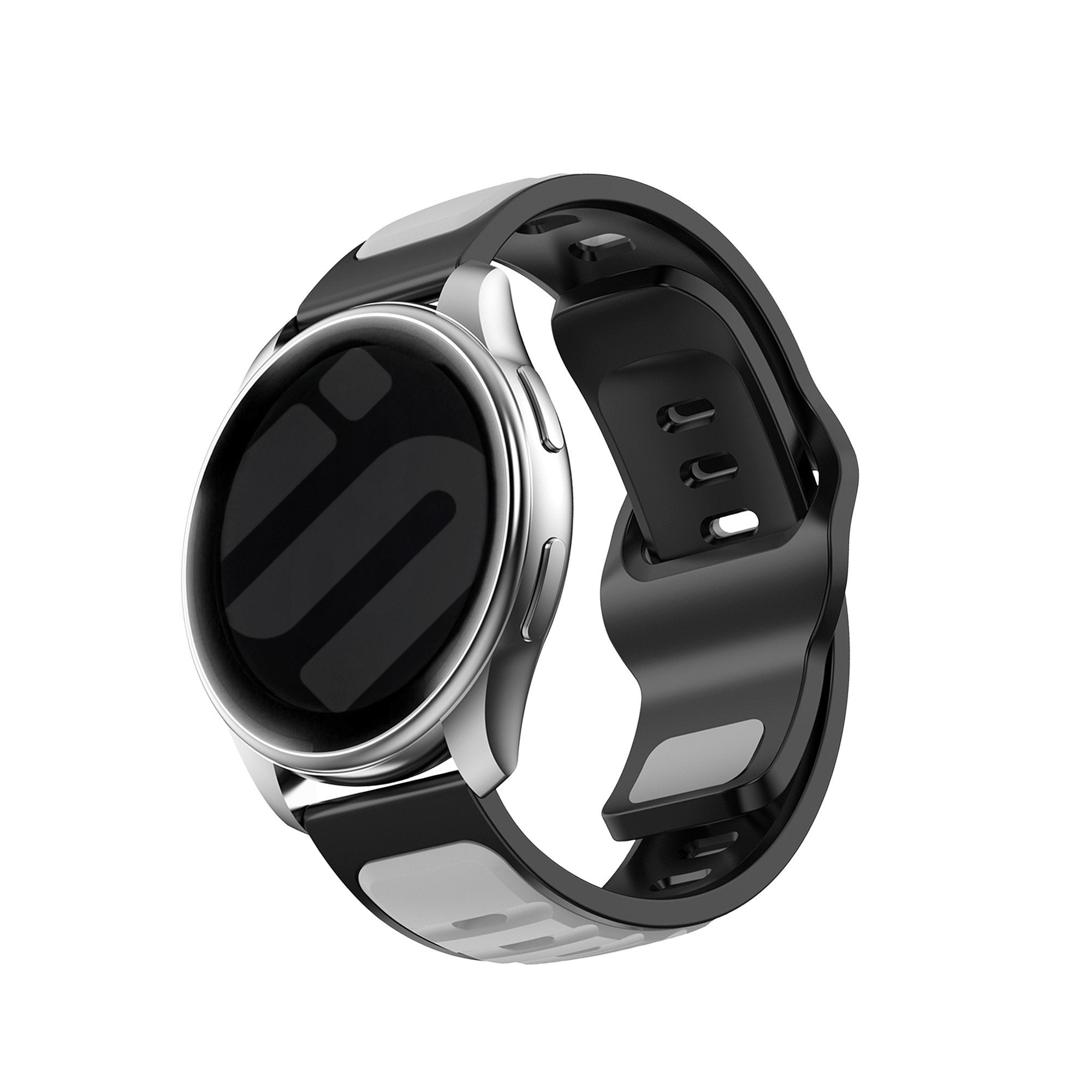 Samsung Galaxy Watch 4 Classic 42mm Outdoor Duo Silicone Strap (Grey/Black)