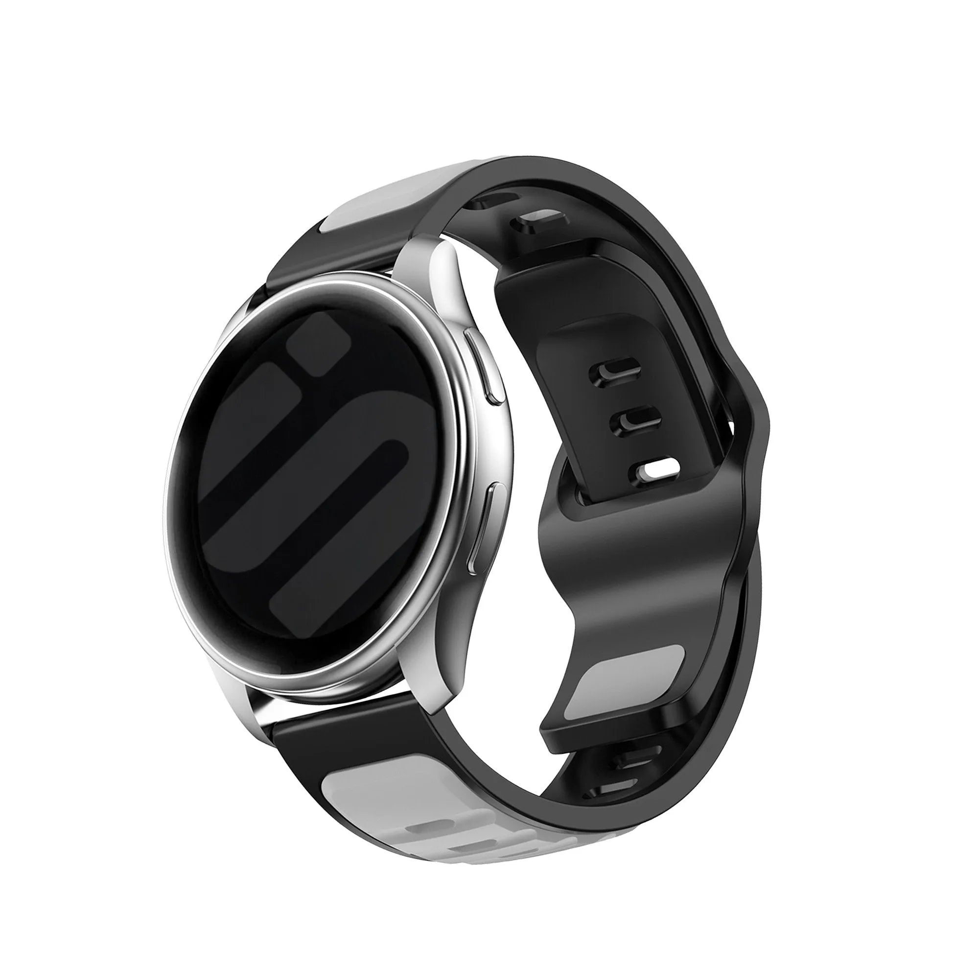 Polar Unite Outdoor Duo Silicone Strap (Grey/Black)