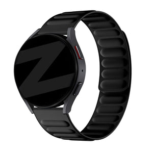 Bandz Suunto Race 2 Magnetisches Fein Gewebtes Armband (Schwarz)