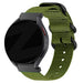 Bandz Suunto Race (s) Correa de nylon abrochada (verde)