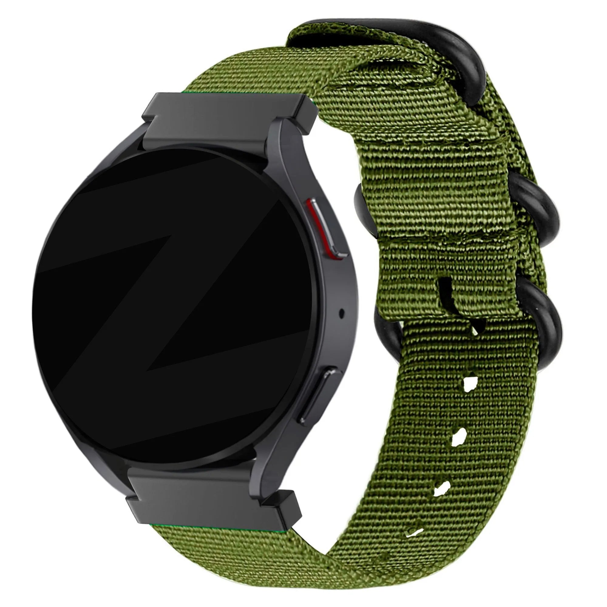 Bandz Correa nylon con hebilla Amazfit Cheetah (Pro) (verde)