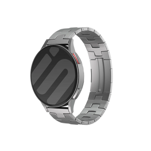 Xiaomi Watch S3 Titanium Grain Strap (Flat Buckle) (Silver)