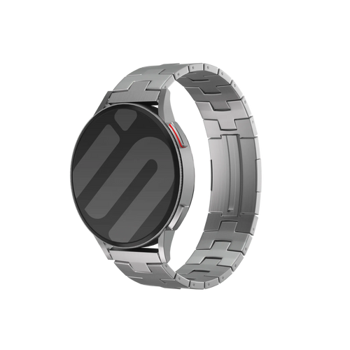 CMF Watch Pro 2 Titanium Grain Strap (Flat Buckle) (Silver)