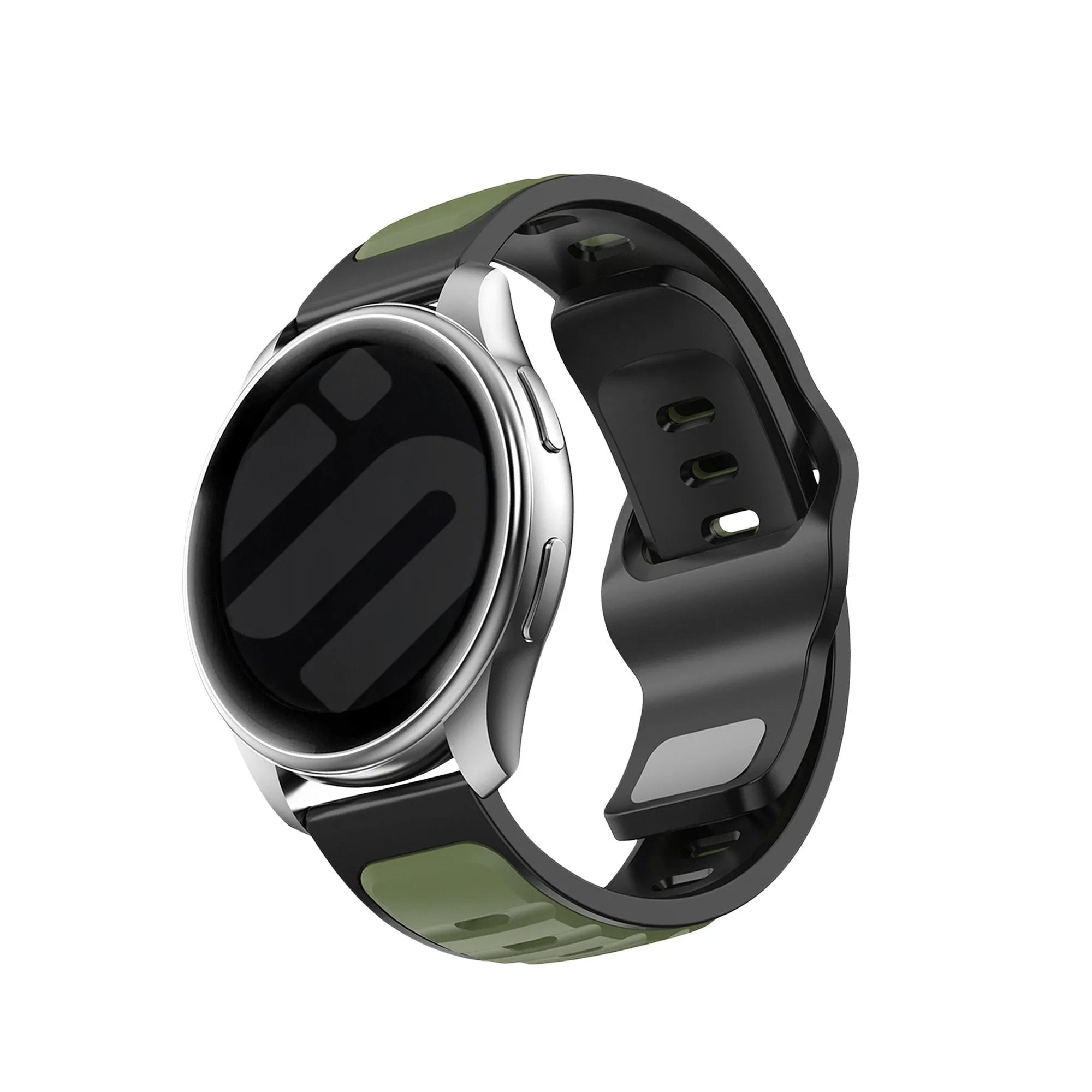 Polar Ignite 3 Outdoor -Duo Silikonarmband (grün/schwarz)