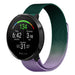 Polar Vantage M Milanese-Armband (Lila/Grün)