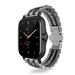 Xiaomi Amazfit GTS Duo Stahlgliederband (Silber/Schwarz)