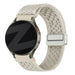 Bandz Samsung Galaxy Watch 7 - 40mm Vintage Nylon Strap (Starlight)