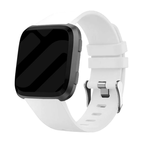 Fitbit Versa (2) siliconen bandje (wit)