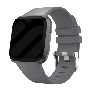 Bracelet silicone Fitbit Versa (gris)