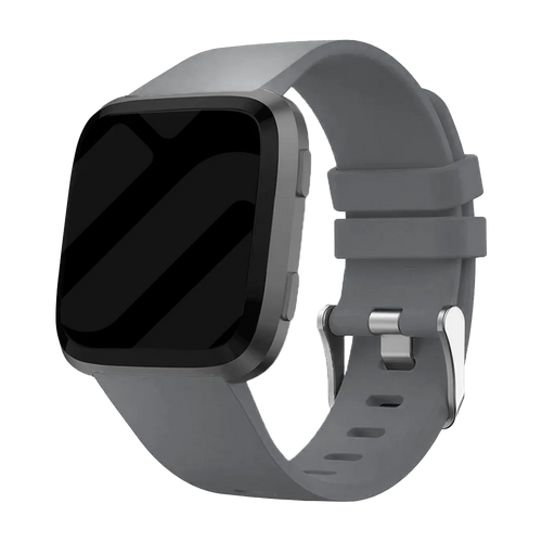 Bracelet silicone Fitbit Versa (gris)