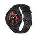 Samsung Galaxy Watch 5 Pro Luxus-Silikonarmband (Schwarz)
