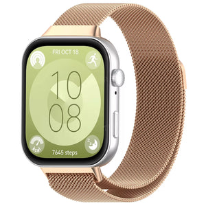 Huawei Watch Fit 4 Pro Milanese Armband (Roségold)