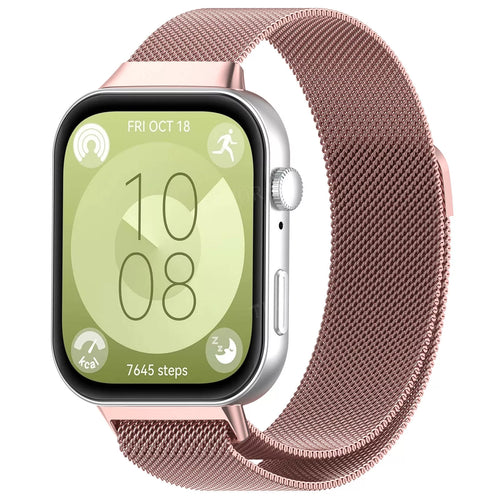Huawei Watch Fit 4 Milanese Armband (Rosa)