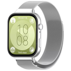 Bracelet milanais Huawei Watch Fit 4 (argenté)