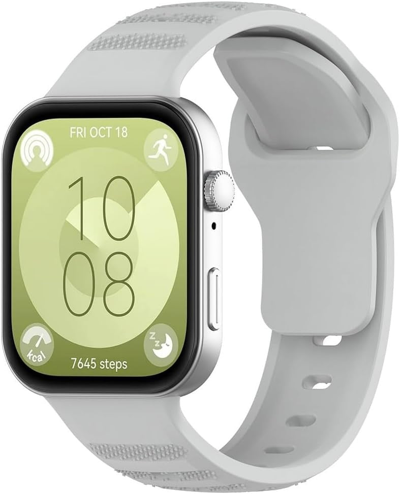 Bracelet silicone Outdoor Huawei Watch Fit 5 (gris)