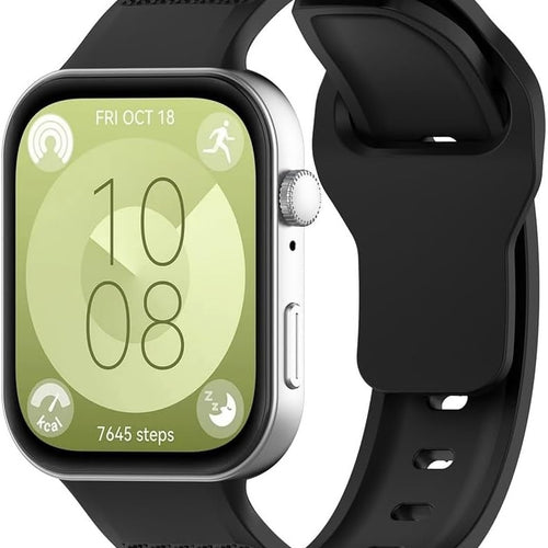 Huawei Watch Fit 5 Pro Outdoor Silicone Strap (Black)