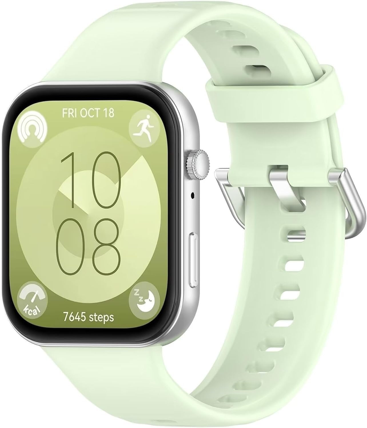 Bracelet silicone Huawei Watch Fit 5 Pro (vert clair)