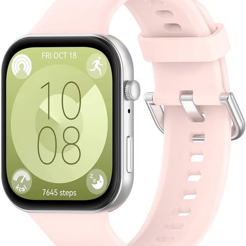 Huawei Watch Fit 4 Pro Silicone Strap (Light Pink)