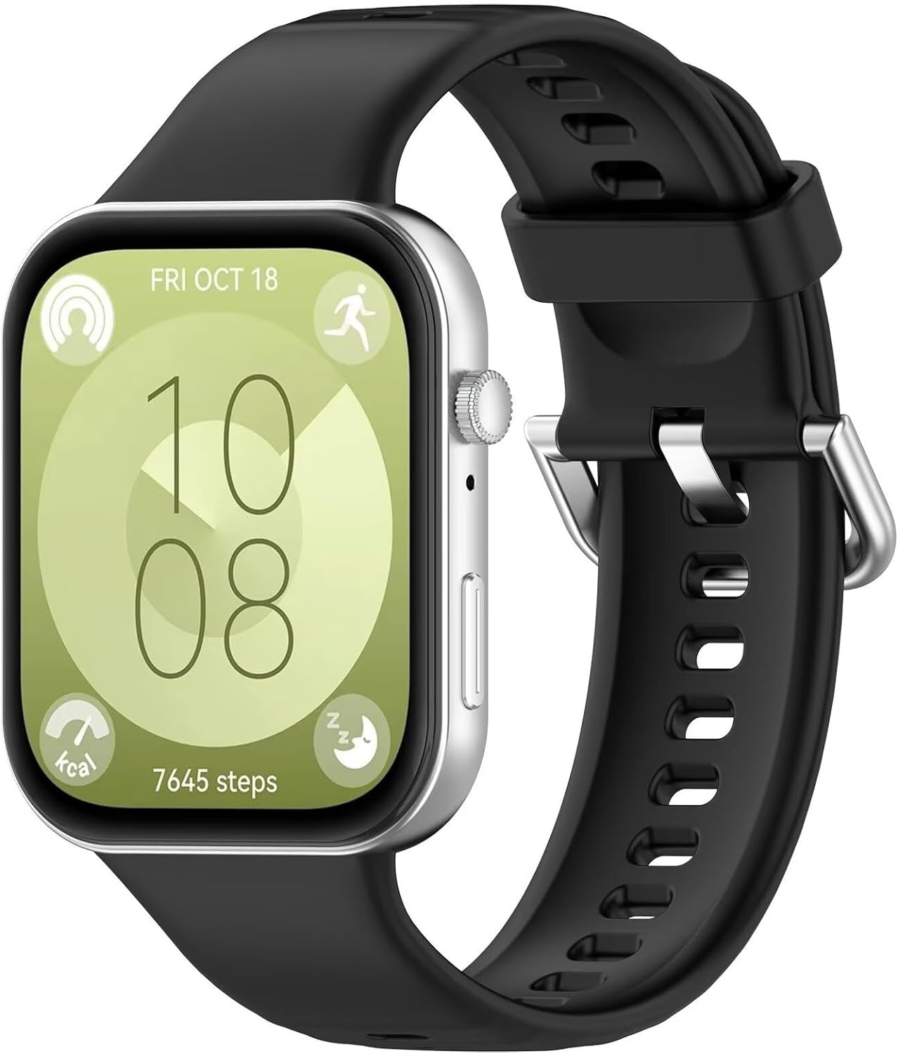 Huawei Watch Fit 4 siliconen bandje (zwart)