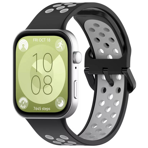 Huawei Watch Fit 4 Sport Armband (Schwarz/Grau)