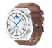 Huawei Watch GT 3 Pro 43mm siliconen bandje (koffiebruin)
