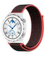 Huawei Watch GT 3 Pro 43mm Nylon Strap (Black/Coral)