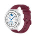 Huawei Watch GT 3 Pro 43mm Premium Silicone Strap (Dark Red)