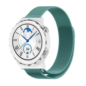 Correa milanesa Huawei Watch GT 3 Pro 43mm (verde)