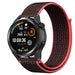 Bracelet nylon Huawei Watch GT (noir/rouge)