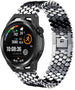 Bracelet acier hexagones Huawei Watch GT (noir)