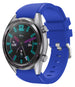Bracelet silicone Huawei Watch GT 2 (bleu)