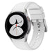 Samsung Galaxy Watch 4 40mm Silicone Strap Perfect Fit (White)