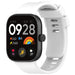 Xiaomi Smart Band 8 Pro siliconen bandje (wit)