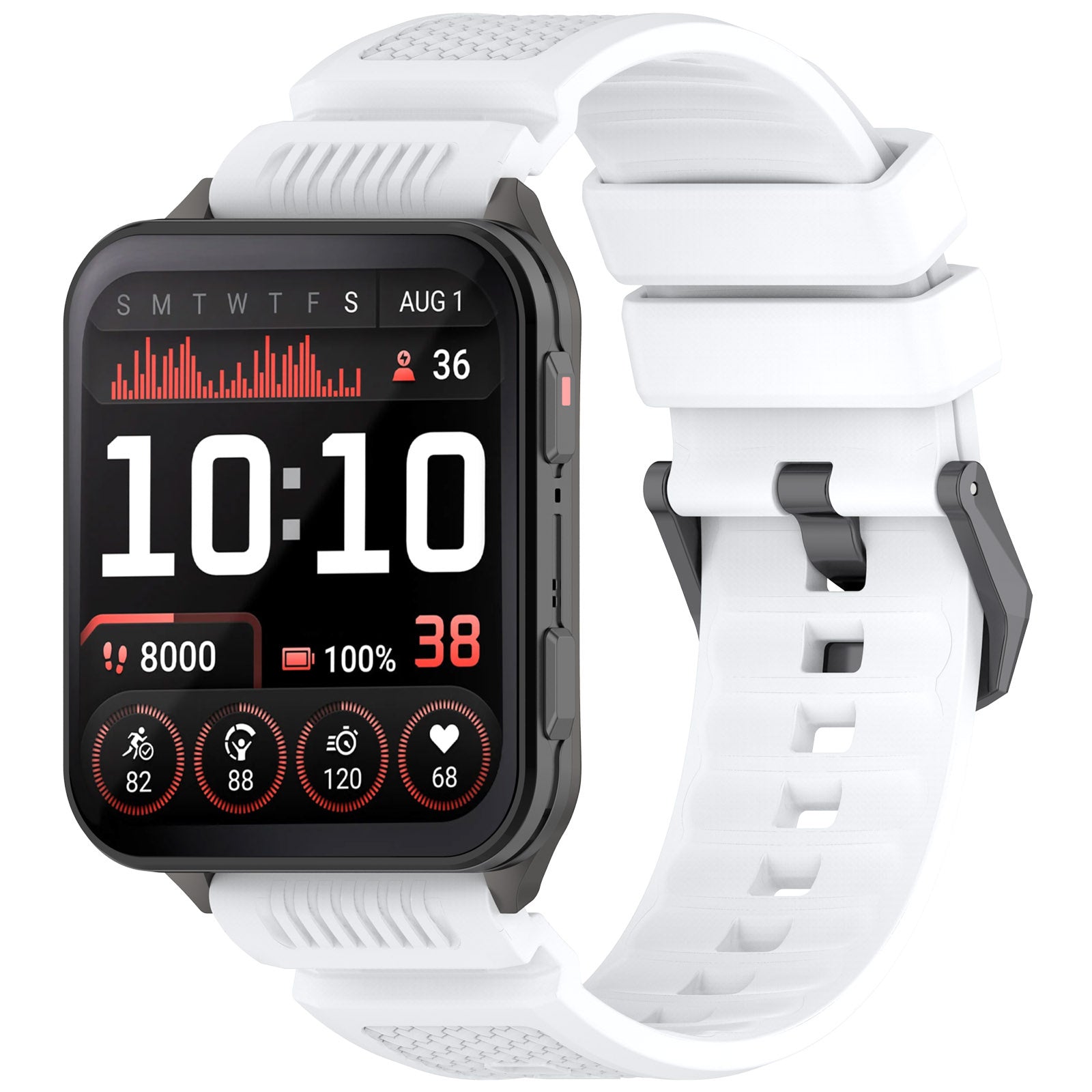 Garmin Venu X1 Silikonarmband (Weiß)