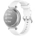 Garmin Lily 2 Klassisches Silikonarmband (Weiß)