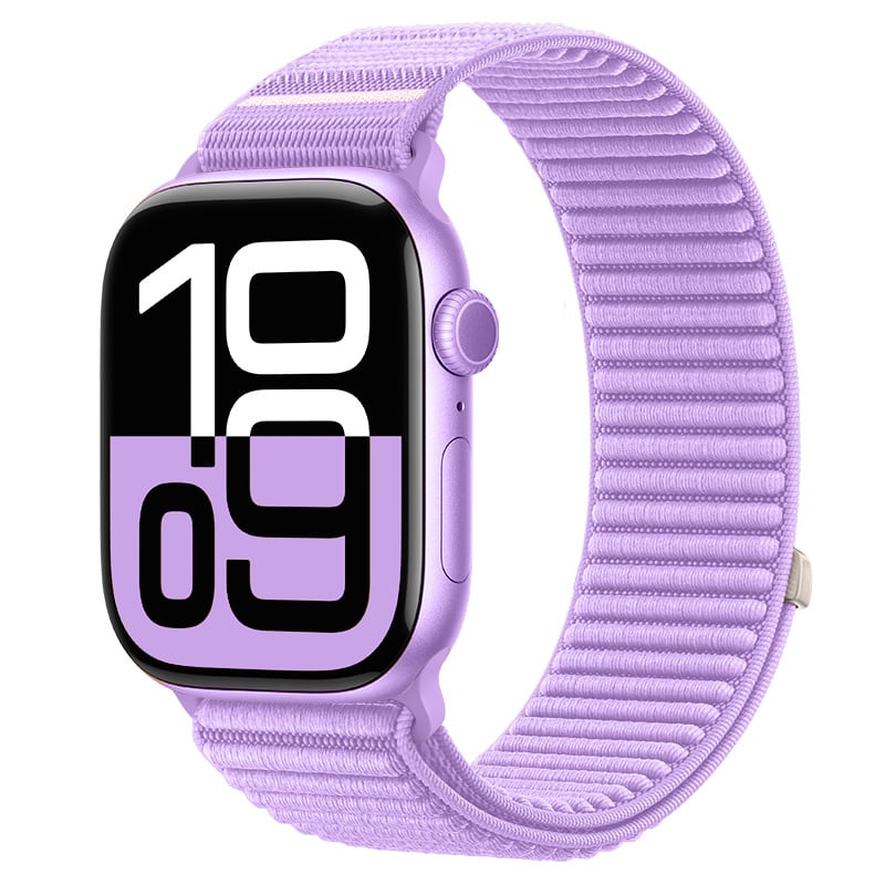 Correa nylon ondulada Apple Watch Ultra (púrpura)