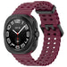 Samsung Galaxy Watch Ultra Ocean bandje (wijnrood)