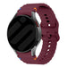 Samsung Galaxy Watch 4 Classic 42 mm mit wellenförmigem Armband (Weinrot)