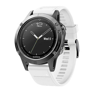 Garmin Forerunner 955 siliconen bandje (wit)