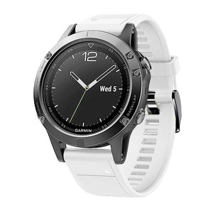Correa silicona Garmin Instinct 2 (blanco)