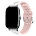 Xiaomi Amazfit GTS Silicona Correa estampada (blanco/rosa)