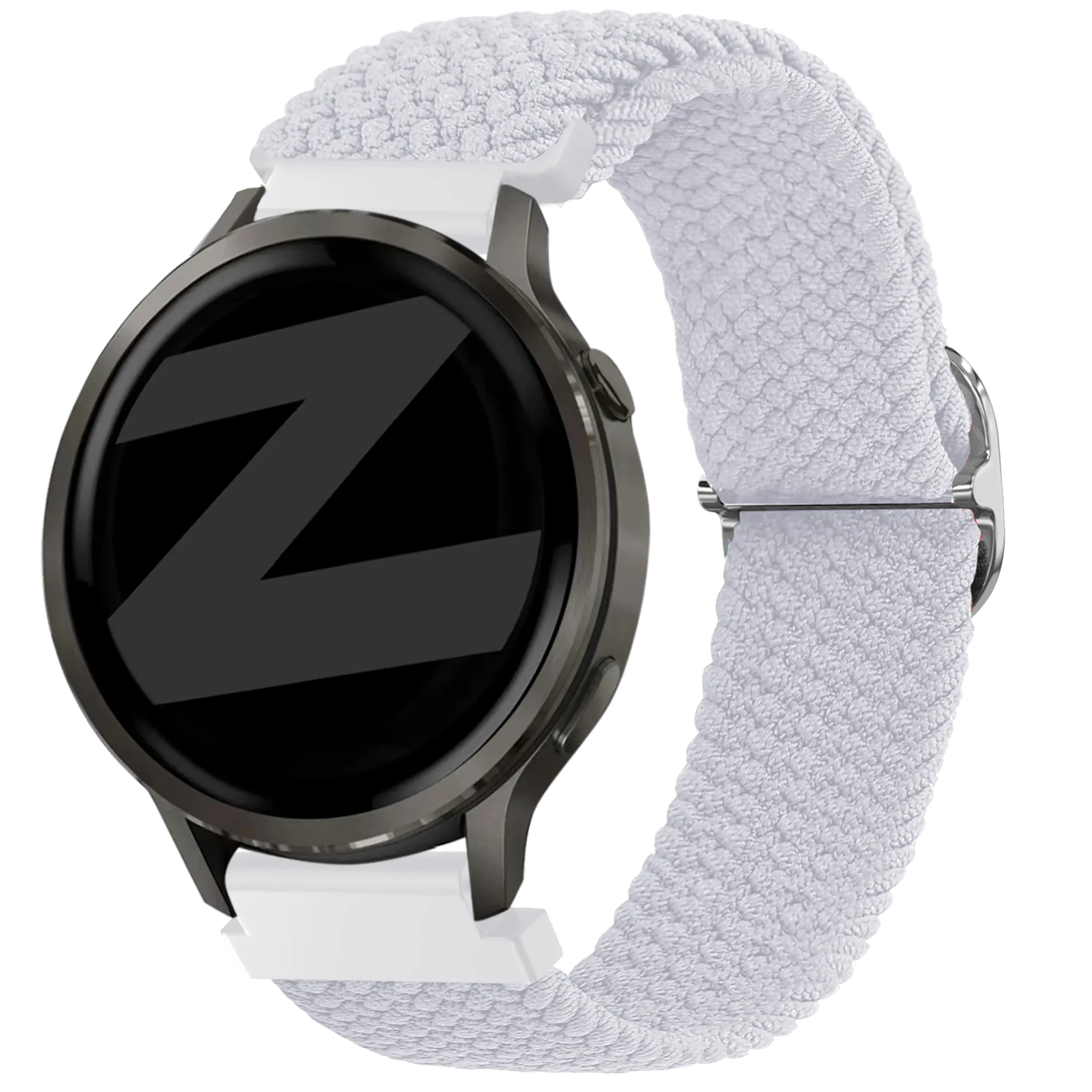 Bandz Bracelet tressé réglable Garmin Venu 4 - 41mm (blanc)
