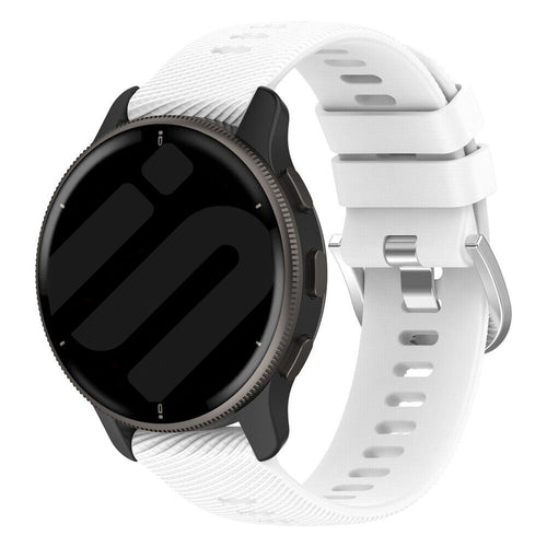 Bracelet silicone Garmin Approach S44 (blanc)