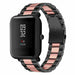 Xiaomi Amazfit Bip stalen band (zwart/roze)