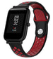 Correa sport Xiaomi Amazfit Bip (negro/rojo)